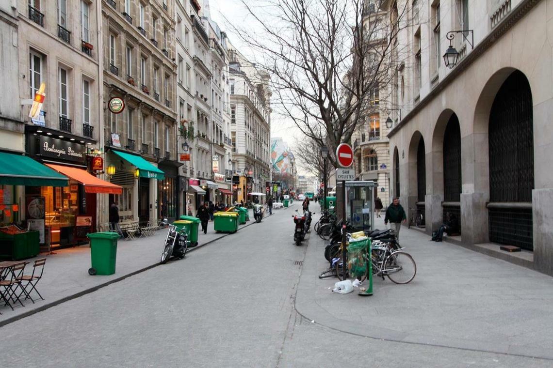 파리 Soho Center/Marais/Pompidou/Louvre 아파트 외부 사진