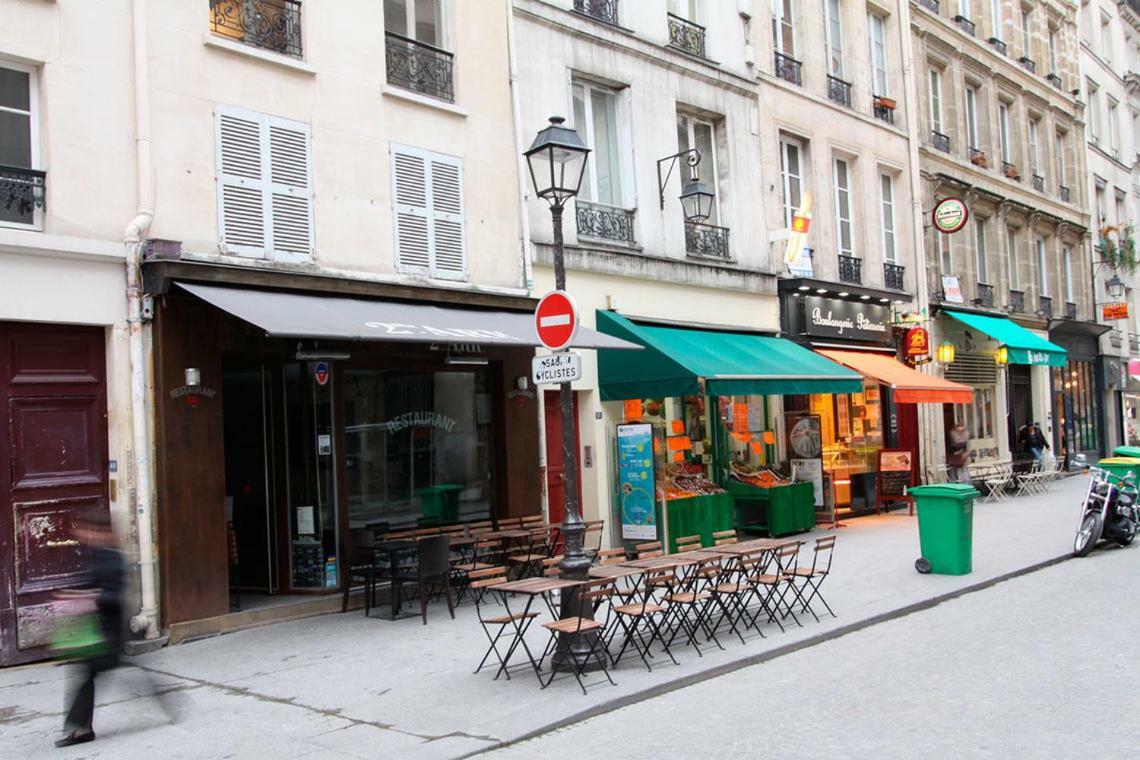 파리 Soho Center/Marais/Pompidou/Louvre 아파트 외부 사진