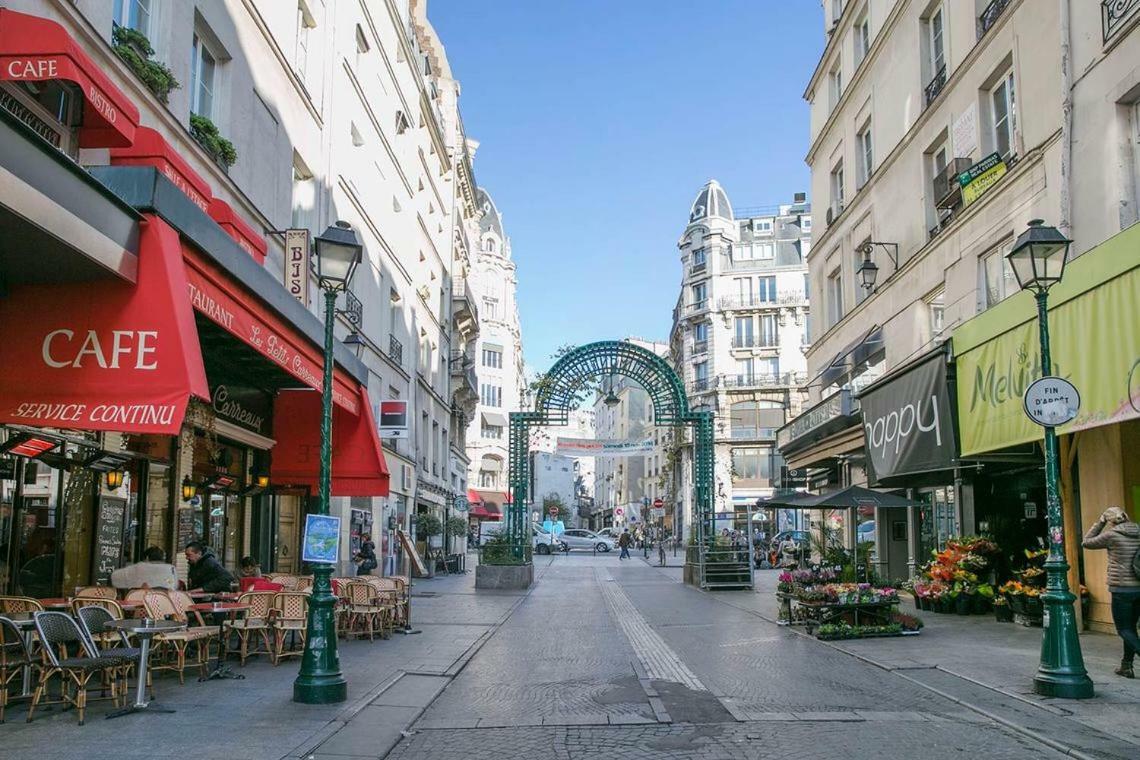 파리 Soho Center/Marais/Pompidou/Louvre 아파트 외부 사진